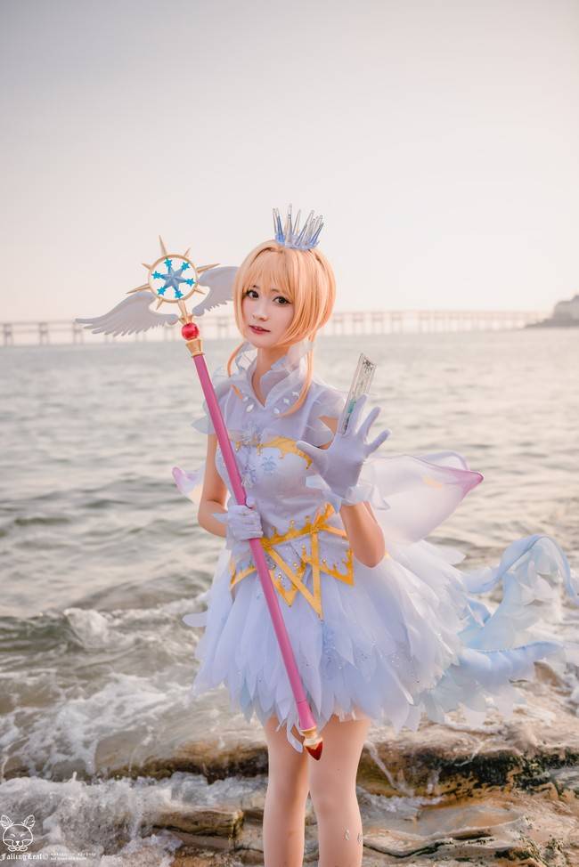 Cosplay福利/魔卡少女樱 木之本樱cosplay Cn：蝉晚