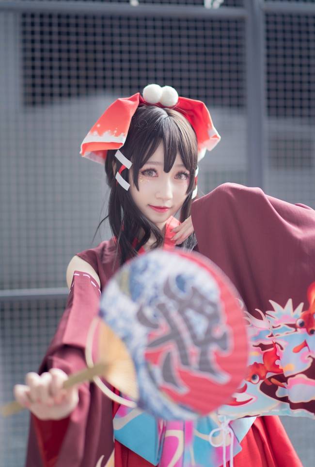 Cosplay福利/东方Project 灵梦cosplay Cn：未央陌寒w