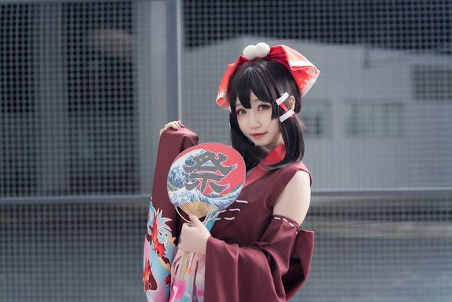 Cosplay福利/东方Project 灵梦cosplay Cn：未央陌寒w