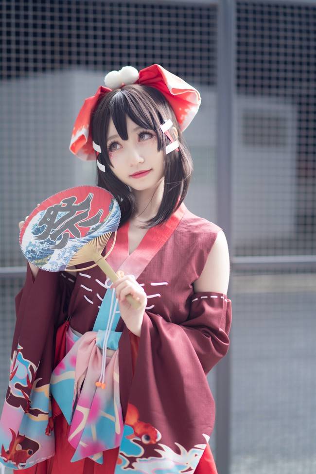 Cosplay福利/东方Project 灵梦cosplay Cn：未央陌寒w