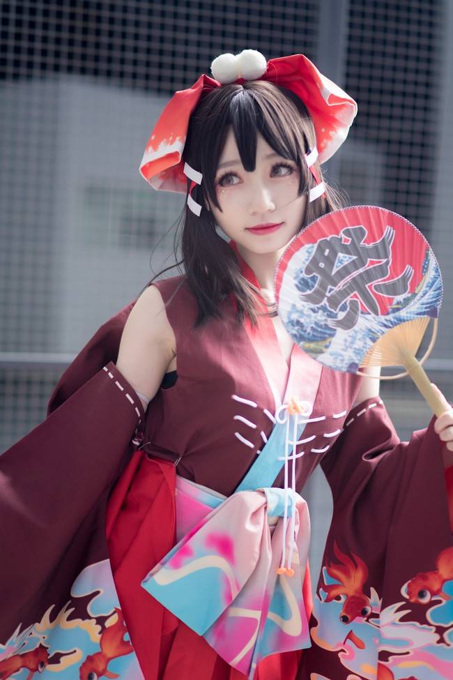 Cosplay福利/东方Project 灵梦cosplay Cn：未央陌寒w