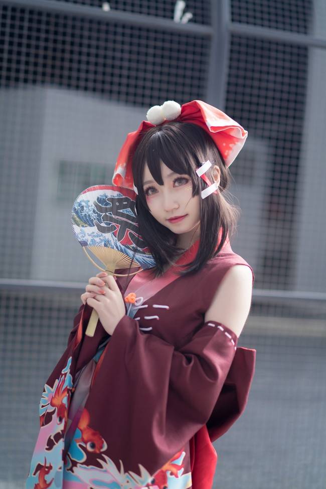 Cosplay福利/东方Project 灵梦cosplay Cn：未央陌寒w