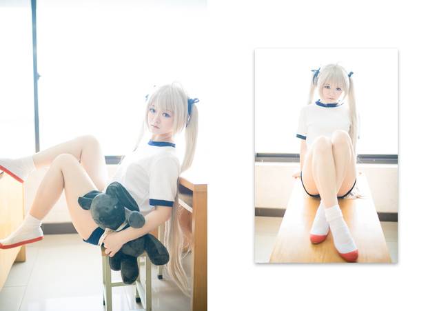 Cosplay福利/春日野穹体操服 Cn:好大的豆芽