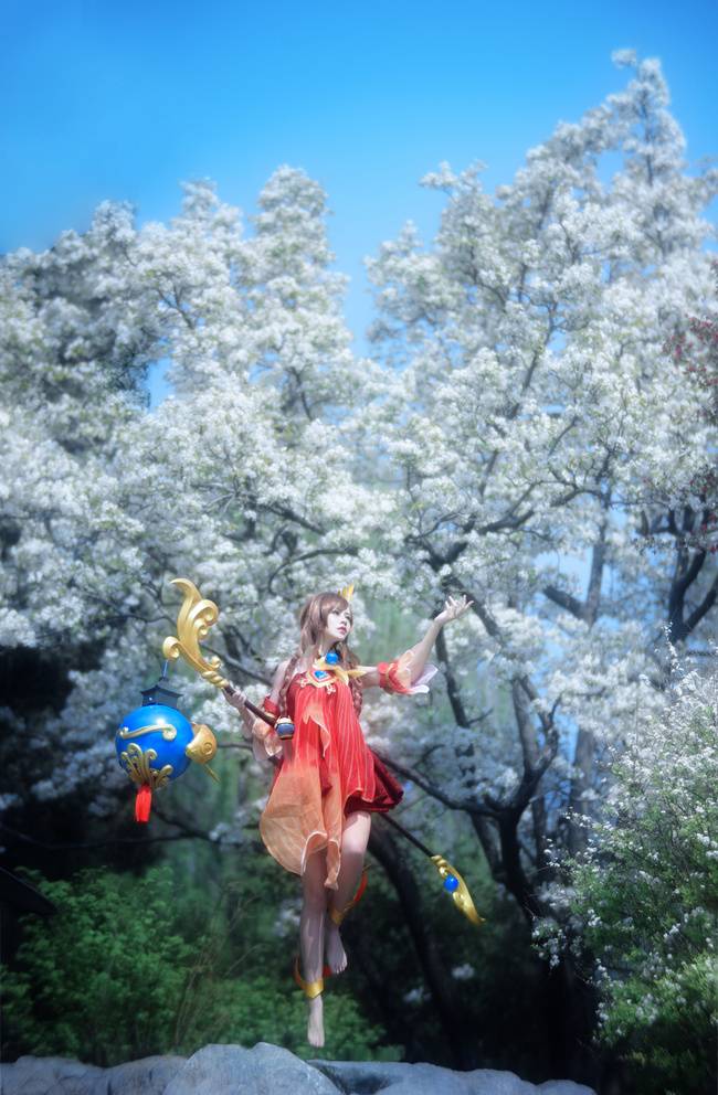 Cosplay福利/王者荣耀 大乔cosplay Cn:桃昔