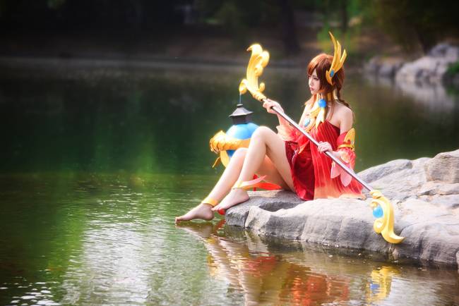 Cosplay福利/王者荣耀 大乔cosplay Cn:桃昔