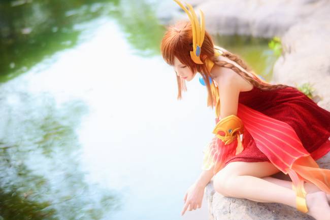 Cosplay福利/王者荣耀 大乔cosplay Cn:桃昔