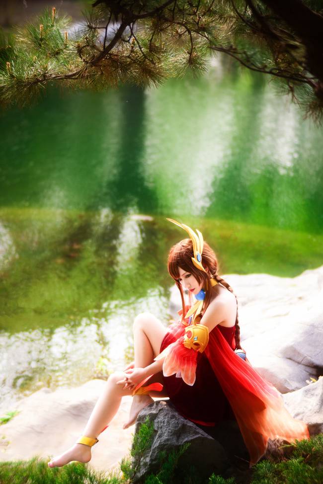Cosplay福利/王者荣耀 大乔cosplay Cn:桃昔