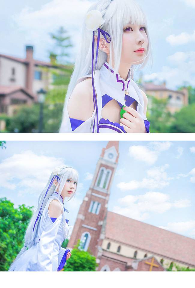 Cosplay福利/艾米莉娅cosplay Cn:矮乐多Aliga