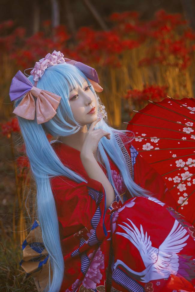 Cosplay福利/古风御姐 鹤车miku Cn:子楚
