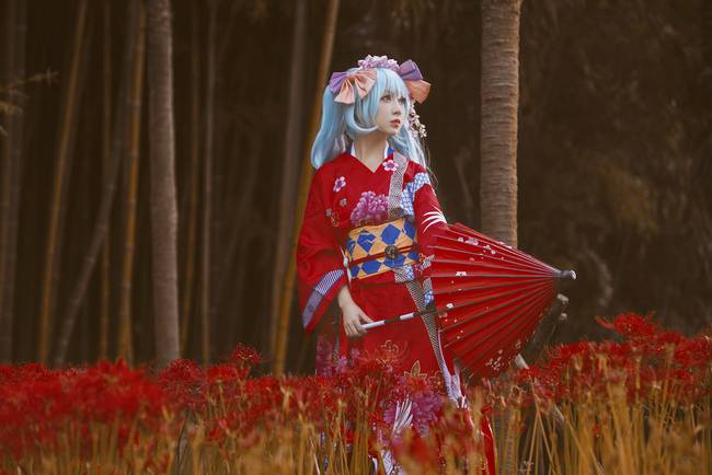 Cosplay福利/古风御姐 鹤车miku Cn:子楚
