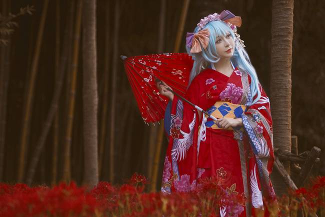 Cosplay福利/古风御姐 鹤车miku Cn:子楚