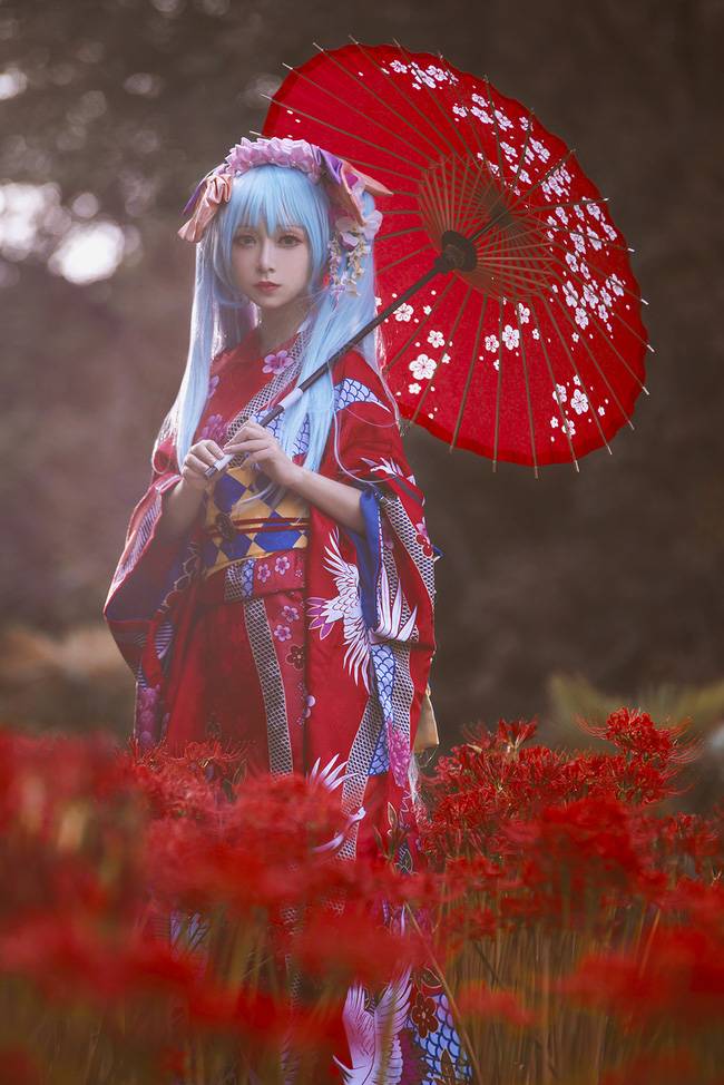 Cosplay福利/古风御姐 鹤车miku Cn:子楚