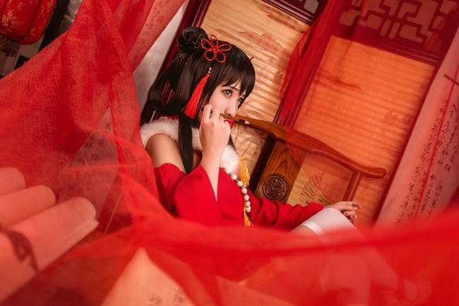Cosplay福利/王者荣耀 孙尚香cosplay Cn：貓田聖奈奈
