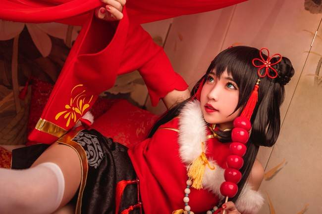 Cosplay福利/王者荣耀 孙尚香cosplay Cn：貓田聖奈奈