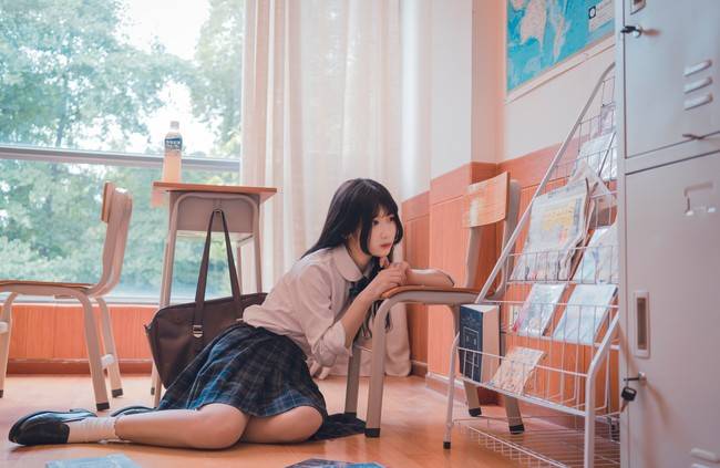 Cosplay福利/想看你穿JK制服的样子