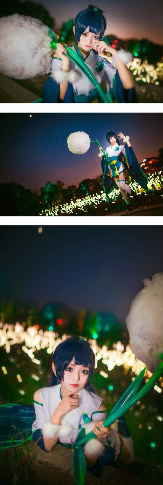 Cosplay福利/阴阳师 角色:萤草 Cn:奶文文