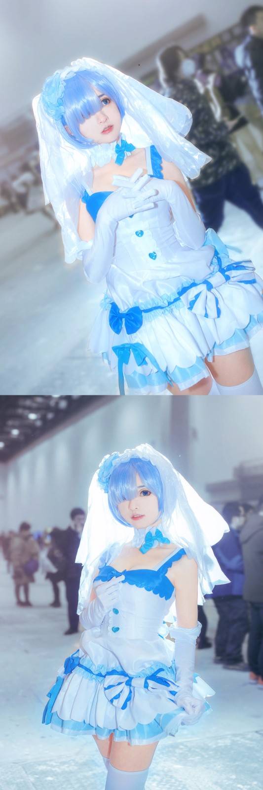 Cosplay福利/蕾姆 婚纱照 Cn:溢灯灯