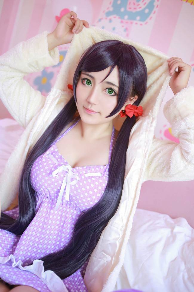 Cosplay福利/南小鸟 东条希 睡衣cosplay