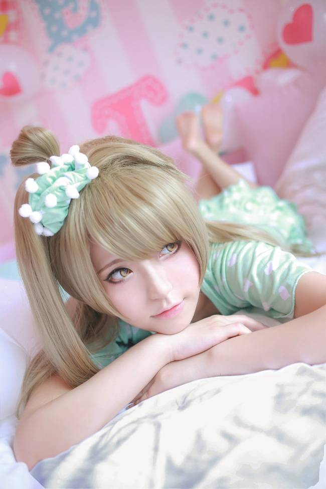 Cosplay福利/南小鸟 东条希 睡衣cosplay