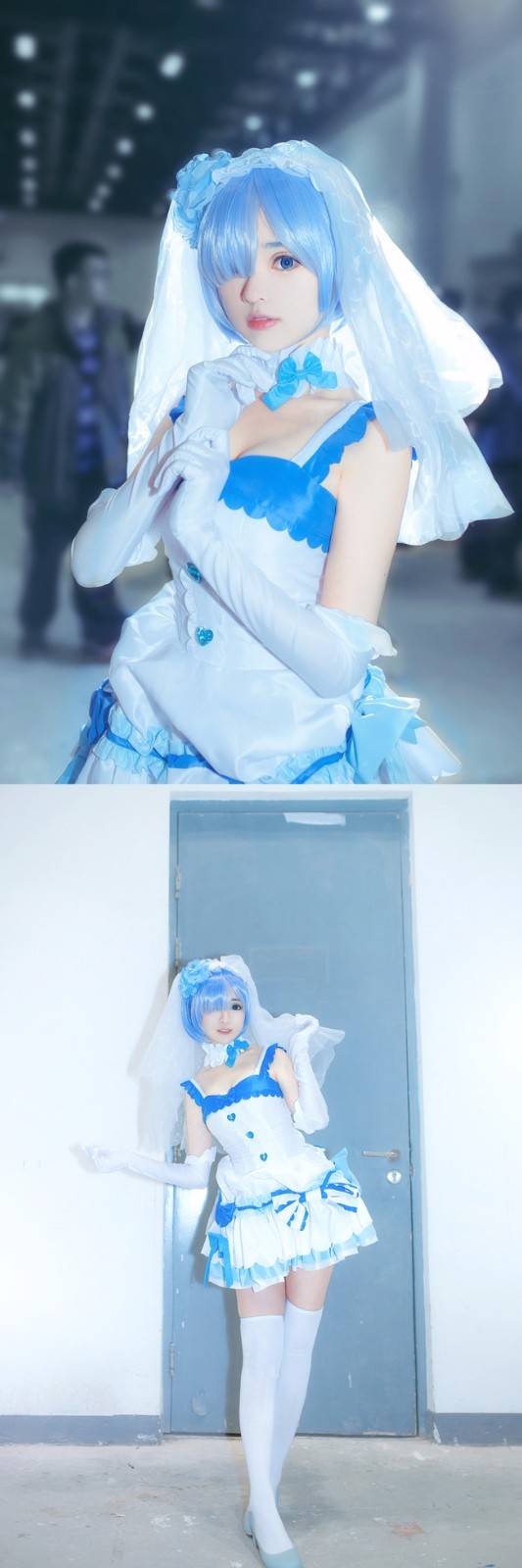 Cosplay福利/蕾姆 婚纱照 Cn:溢灯灯