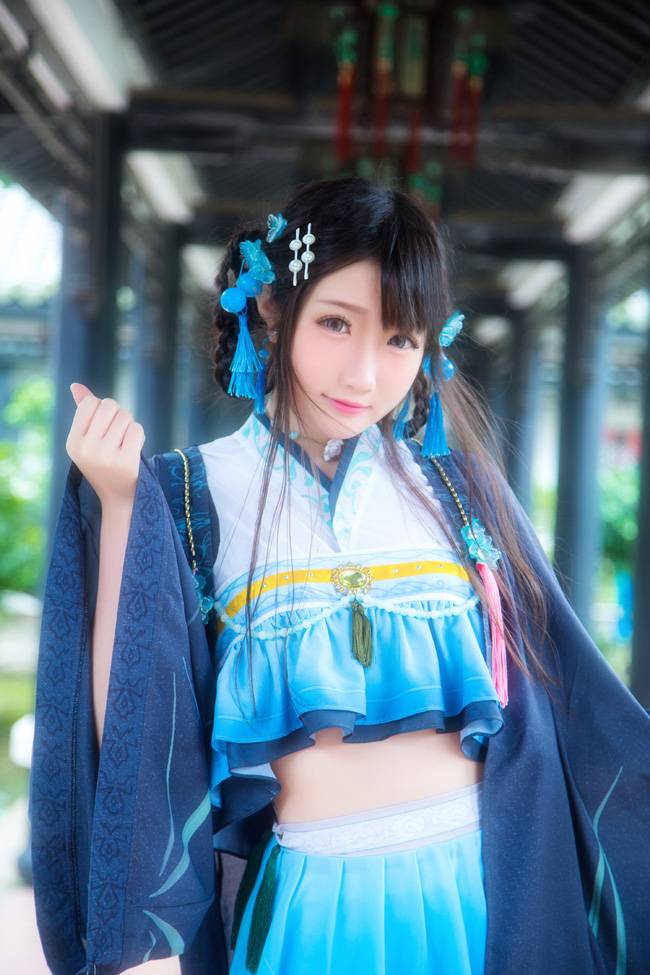 Cosplay福利/暖暖环游世界 大暑cosplay Cn:瓜希