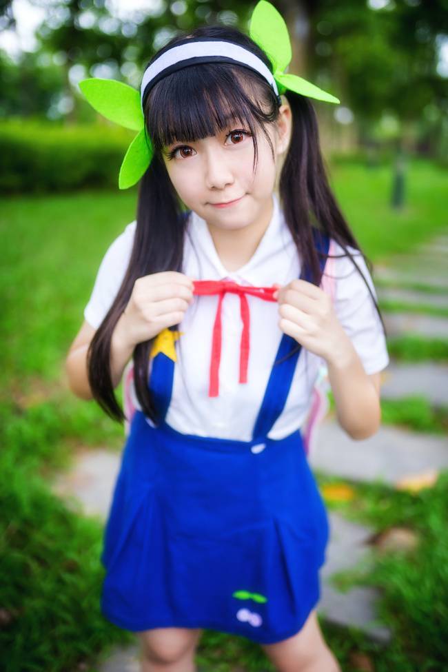 Cosplay福利/物语系列 角色:八九寺真宵 Cn:鬼畜猫w-