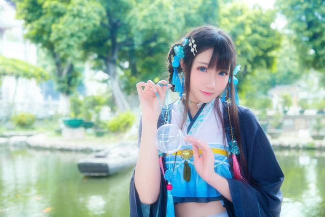 Cosplay福利/暖暖环游世界 大暑cosplay Cn:瓜希