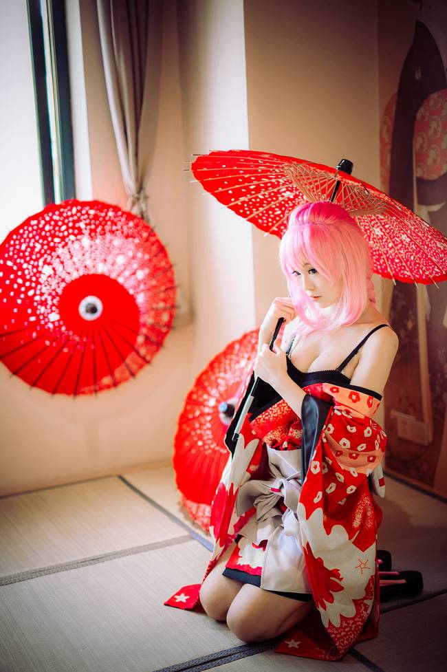 Cosplay福利/VOCALOID 角色:巡音流歌 Cn:沫茉Moooooo