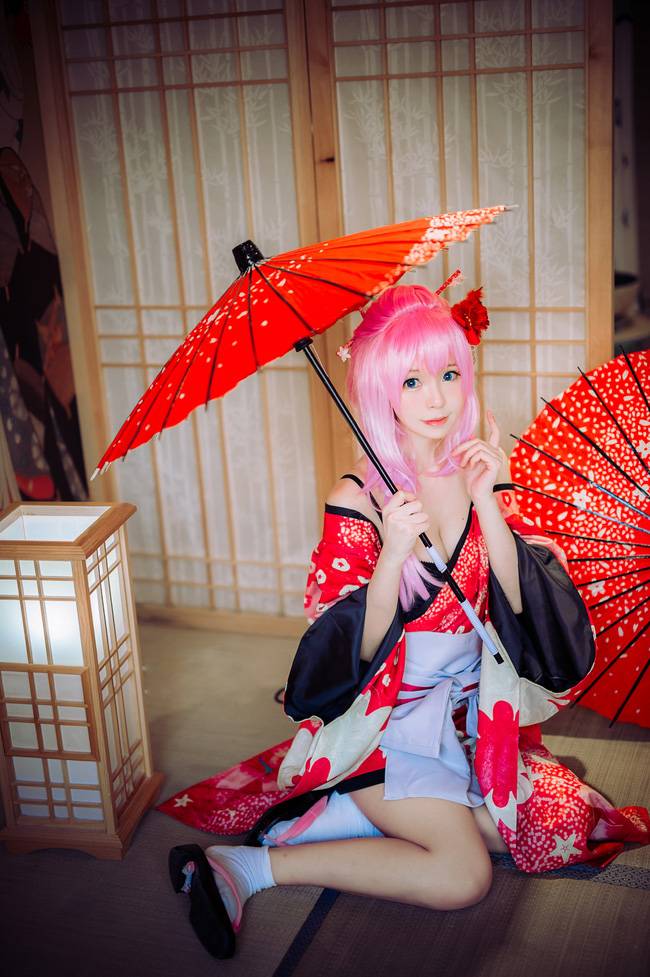 Cosplay福利/VOCALOID 角色:巡音流歌 Cn:沫茉Moooooo