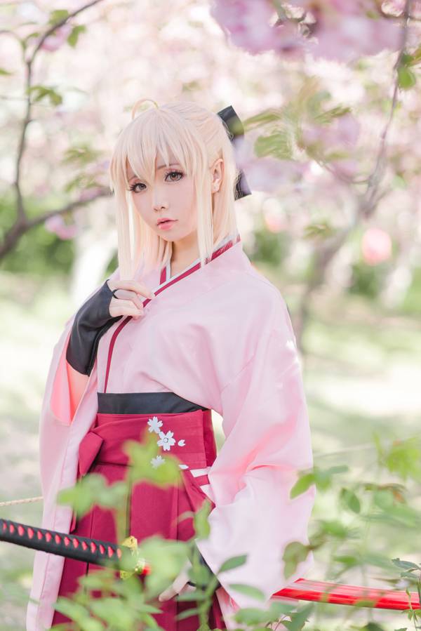 Cosplay福利/桜SABER-冲田总司cosplay Cn:星之迟迟
