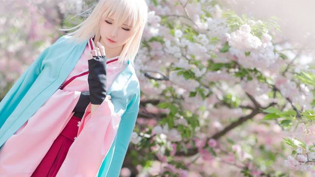 Cosplay福利/桜SABER-冲田总司cosplay Cn:星之迟迟