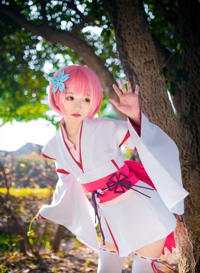 Cosplay福利/拉姆幼年 cosplay Cn:阿文