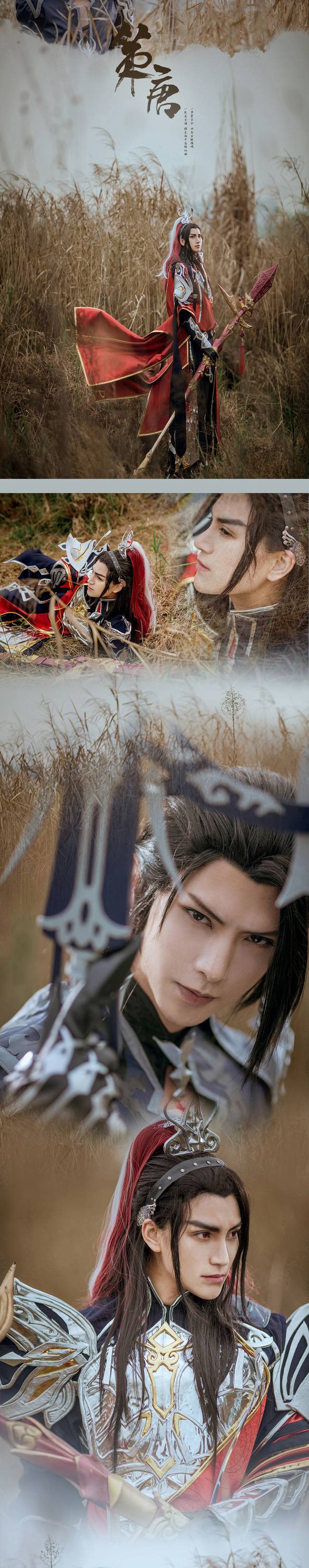 Cosplay福利/剑侠情缘网络版叁 天策 Cn:闪闪发黑的2鬼