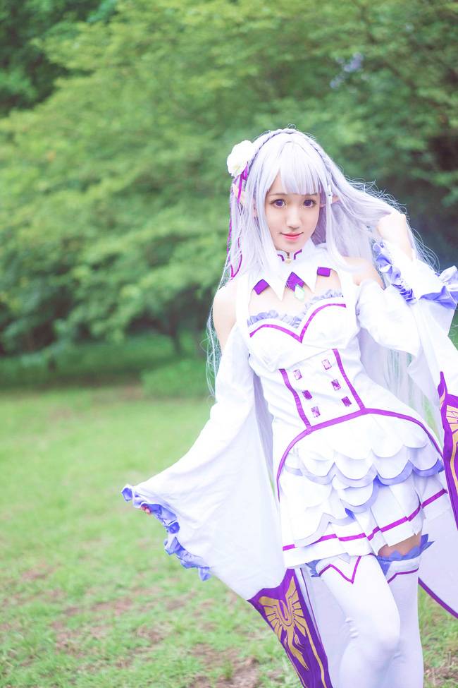 Cosplay福利/艾米莉娅cosplay Cn:啾大魔王