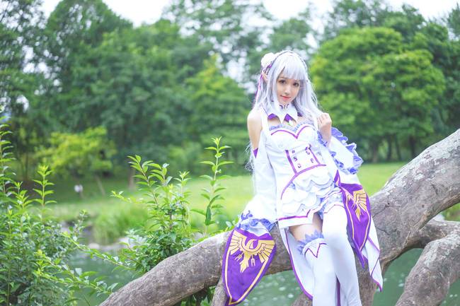 Cosplay福利/艾米莉娅cosplay Cn:啾大魔王