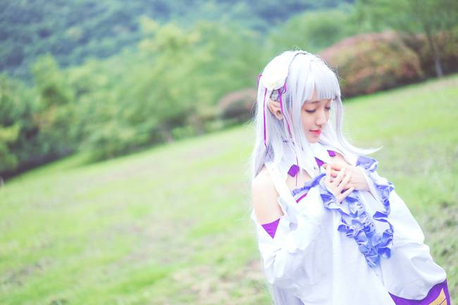 Cosplay福利/艾米莉娅cosplay Cn:啾大魔王