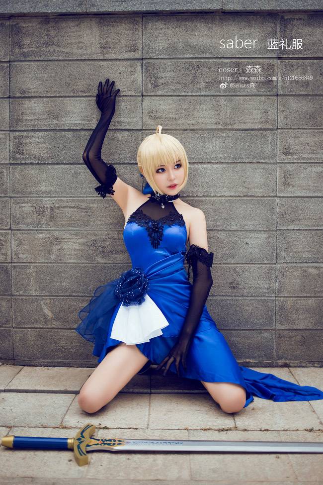 Cosplay福利/Saber阿尔托利亚·潘德拉贡 Cn:Senses森