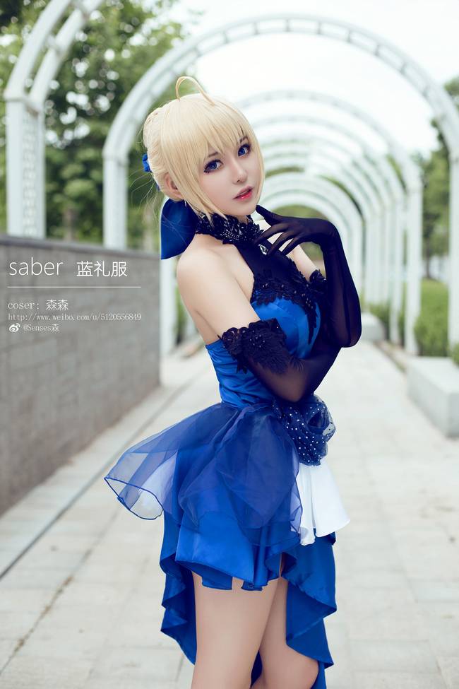 Cosplay福利/Saber阿尔托利亚·潘德拉贡 Cn:Senses森