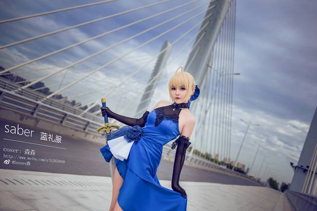 Cosplay福利/Saber阿尔托利亚·潘德拉贡 Cn:Senses森