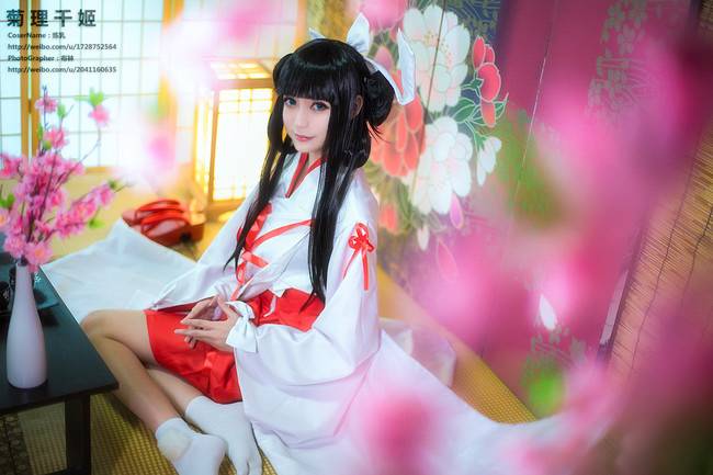 Cosplay福利/少女咖啡枪 角色:菊理千姬 Cn:Mayoi炼乳