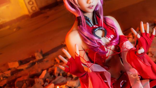 Cosplay福利/罪恶王冠 角色:楪祈 Cn:雅祈