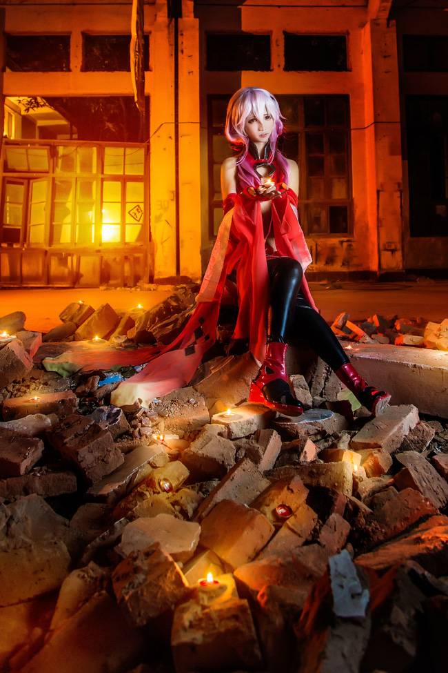 Cosplay福利/罪恶王冠 角色:楪祈 Cn:雅祈