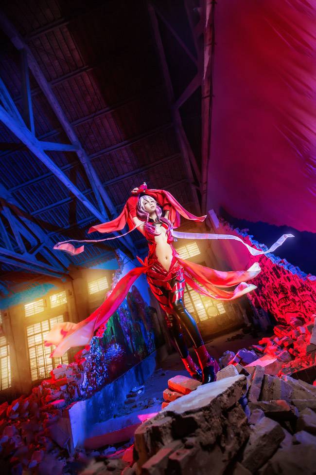 Cosplay福利/罪恶王冠 角色:楪祈 Cn:雅祈