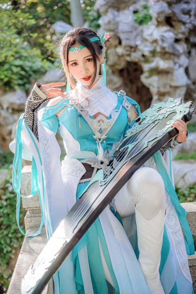 Cosplay福利/雪河琴娘 古风御姐 Cn:鹿璐LU