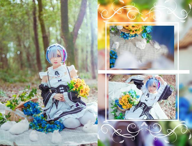 Cosplay福利/从零开始的异世界生活 角色:蕾姆 Cn:姜生花__