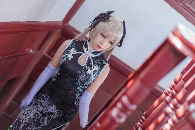 Cosplay福利/穹妹黑旗袍