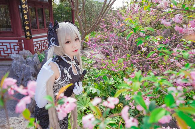 Cosplay福利/穹妹黑旗袍