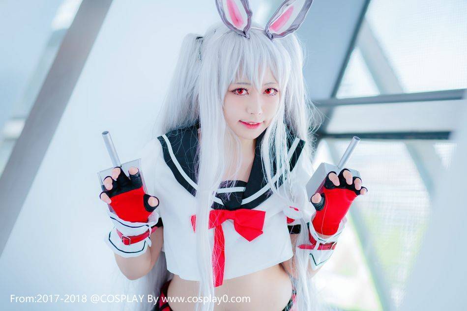 Cosplay福利/绝对领域碧蓝航线夕立Cosplay兽耳美少女腿控福利