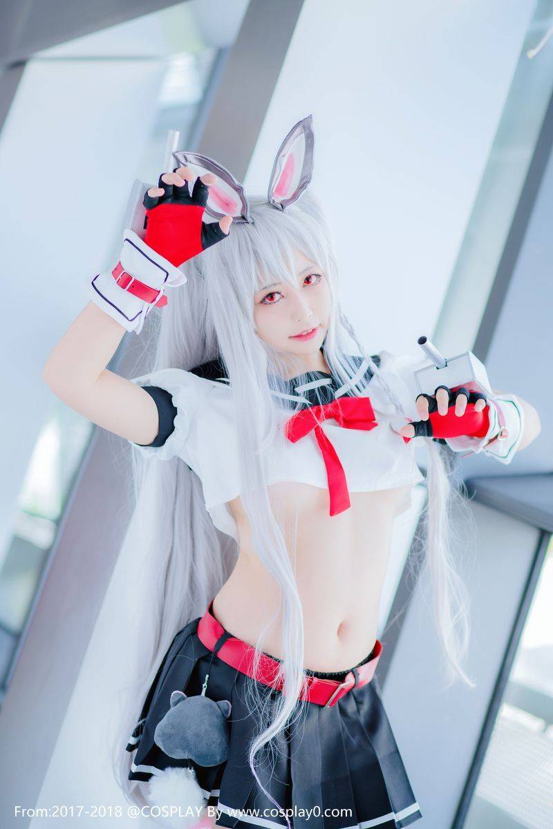 Cosplay福利/绝对领域碧蓝航线夕立Cosplay兽耳美少女腿控福利