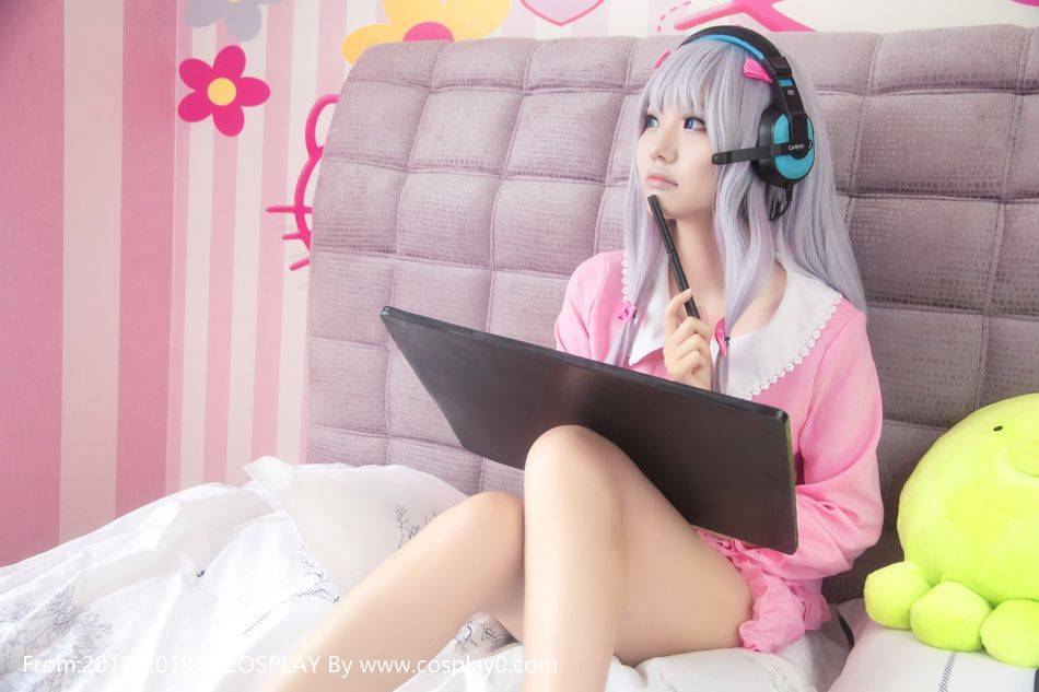 Cosplay福利/埃罗芒阿老师和泉纱雾小萝莉 足控福利Cosplay